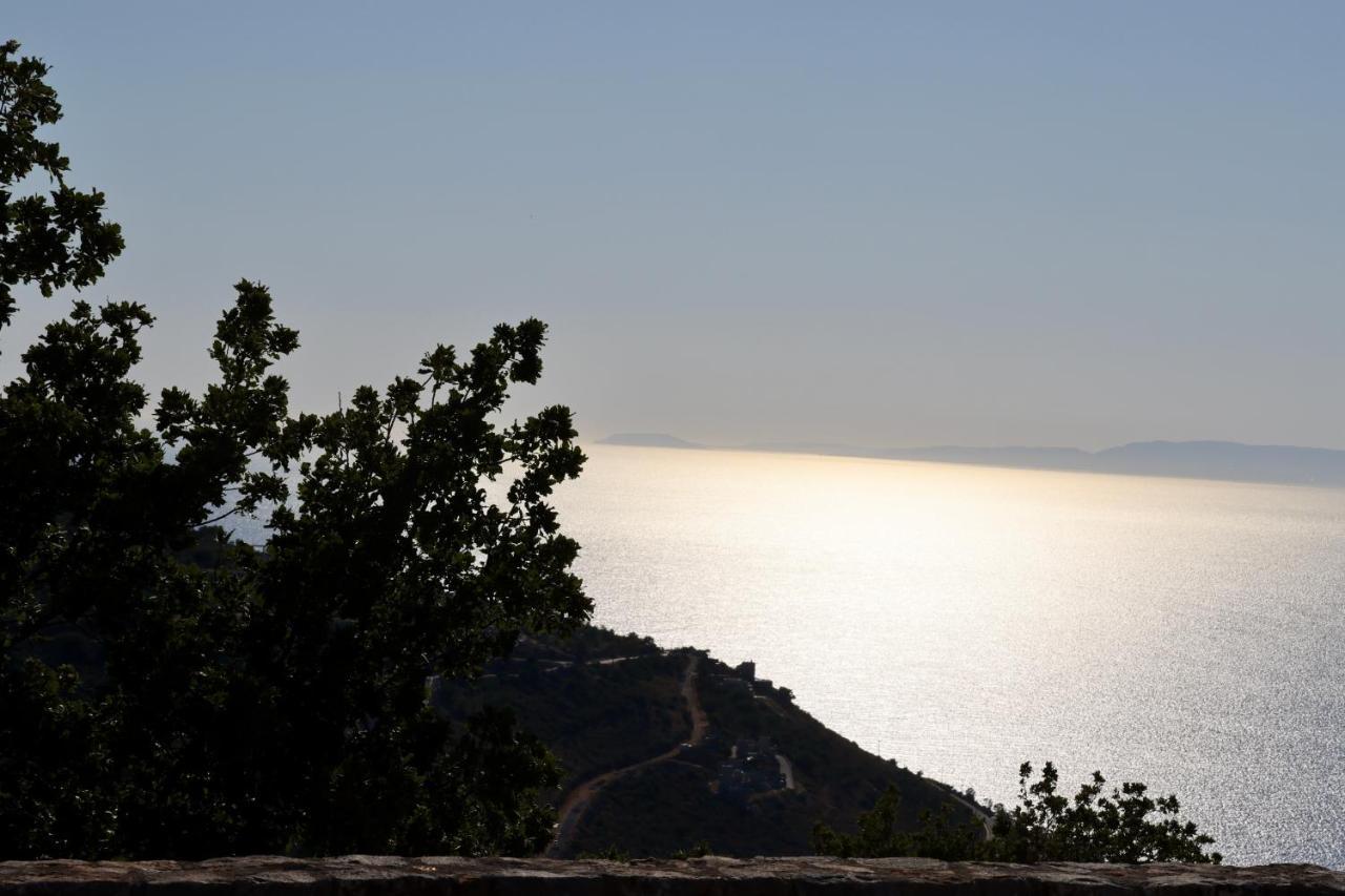 فيلا Sunset View Stone House, Areopoli Mani المظهر الخارجي الصورة
