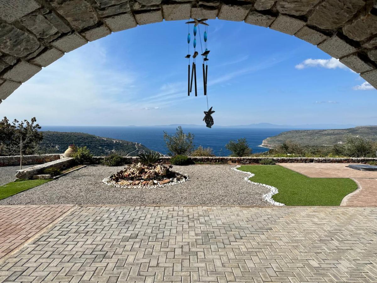 فيلا Sunset View Stone House, Areopoli Mani المظهر الخارجي الصورة